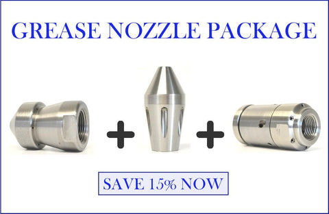 Grease nozzle package