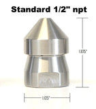 Standard sewer nozzle