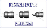 Ice nozzle package