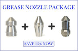 Grease nozzle package