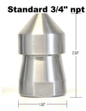 Standard sewer nozzle 