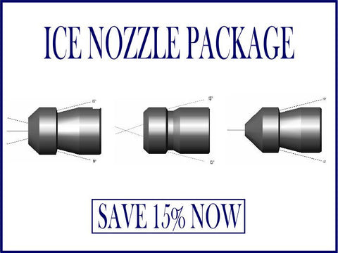 Ice nozzle package